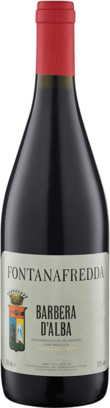 14,95 € Бесплатная доставка | Красное вино Fontanafredda D.O.C. Barbera d'Alba Италия Barbera — Барбера Бутылка 75 cl