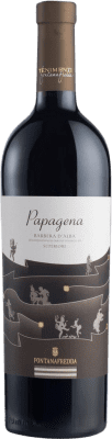 36,95 € Envío gratis | Vino Tinto Fontanafredda Papagena D.O.C. Barbera d'Alba Piemonte Italia Barbera Botella 75 cl