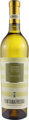 19,95 € Envio grátis | Vinho Branco Fontanafredda Pradalupo D.O.C.G. Roero Piemonte Itália Arneis 75 cl