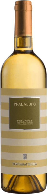 15,95 € Envio grátis | Vinho branco Fontanafredda Pradalupo D.O.C.G. Roero Piemonte Itália Arneis Garrafa 75 cl