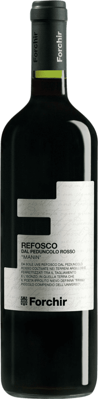 13,95 € Envío gratis | Vino Tinto Forchir Manin D.O.C. Friuli Friuli-Venezia Giulia Italia Riflesso Botella 75 cl