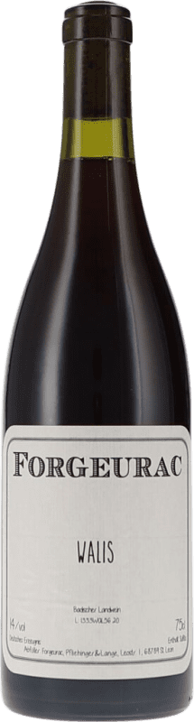 39,95 € Kostenloser Versand | Rotwein Forgeurac Walis Badischer Landwein I.G. Baden Baden Deutschland Pinot Noir — Spätburgunder Flasche 75 cl