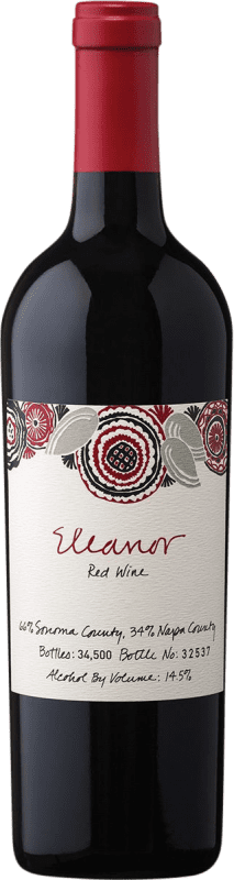 65,95 € 送料無料 | 赤ワイン Francis Ford Coppola Eleanor Red Blend I.G. California カリフォルニア州 アメリカ Merlot, Cabernet Sauvignon, Nebbiolo, Petite Syrah ボトル 75 cl