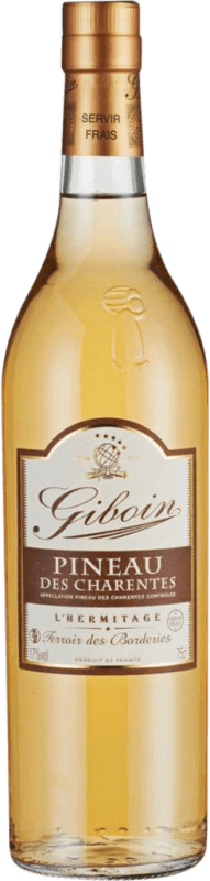 19,95 € Kostenloser Versand | Weißwein Francois Giboin L'Hermitage Pineau A.O.C. Pineau des Charentes Frankreich Merlot, Sémillon, Ugni, Colombard Flasche 75 cl