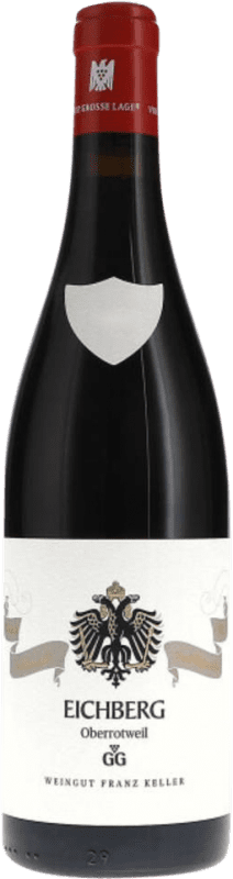 67,95 € 免费送货 | 红酒 Franz Keller Eichberg Oberrotweil V.D.P. Grosses Gewächs GG Baden 德国 Pinot Black 瓶子 75 cl