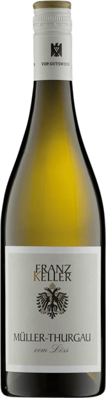 15,95 € Spedizione Gratuita | Vino bianco Franz Keller Vom Löss Badischer Landwein I.G. Baden Baden Germania Müller-Thurgau Bottiglia 75 cl