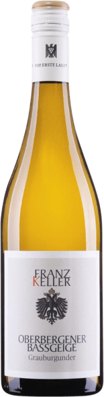 27,95 € Kostenloser Versand | Weißwein Franz Keller Oberbergener Bassgeige Trocken VDP Erste Lage — 1er Premier Cru Baden Deutschland Pinot Gris — Grauburgunder Flasche 75 cl