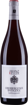 38,95 € 免费送货 | 红酒 Franz Keller Oberbergener Bassgeige 干 V.D.P. Erste Lage Baden 德国 Pinot Black 瓶子 75 cl