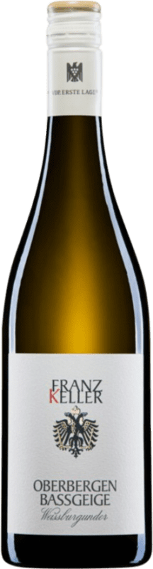 28,95 € Spedizione Gratuita | Vino bianco Franz Keller Oberbergener Bassgeige Secco V.D.P. Erste Lage Baden Germania Pinot Bianco Bottiglia 75 cl