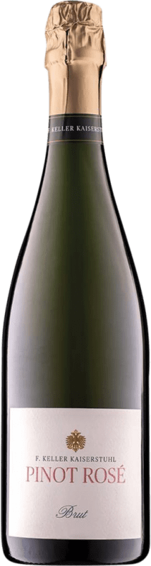 32,95 € Envio grátis | Espumante rosé Franz Keller Pinot Deutscher Traditionelle Rosé Sekt Brut Alemanha Garrafa 75 cl