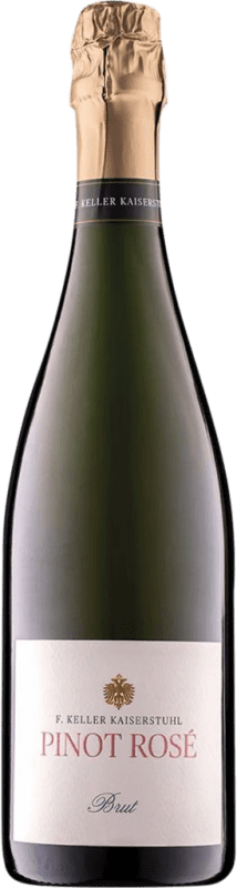 34,95 € 送料無料 | ロゼスパークリングワイン Franz Keller Pinot Deutscher Traditionelle Rosé Sekt Brut ドイツ Pinot White ボトル 75 cl