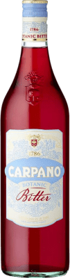 32,95 € Envio grátis | Licores Fratelli Branca Carpano Bitter Itália Garrafa 1 L