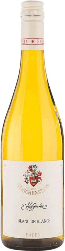15,95 € Free Shipping | White Wine Freiherr von Gleichenstein Hofgarten Trocken — Dry Blanc de Blancs I.G. Baden Baden Germany Nebbiolo, Sauvignon, Müller-Thurgau Bottle 75 cl