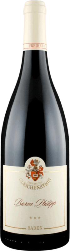 54,95 € 免费送货 | 红酒 Freiherr von Gleichenstein Oberrotweiler Eichberg Baron Philipp 干 I.G. Baden Baden 德国 Pinot Black 瓶子 75 cl