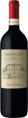 5,95 € 送料無料 | 赤ワイン Marchesi de' Frescobaldi Castiglioni D.O.C.G. Chianti イタリア Merlot, Sangiovese ハーフボトル 37 cl