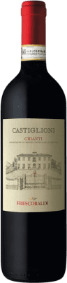 6,95 € Kostenloser Versand | Rotwein Marchesi de' Frescobaldi Castiglioni D.O.C.G. Chianti Italien Merlot, Sangiovese Halbflasche 37 cl