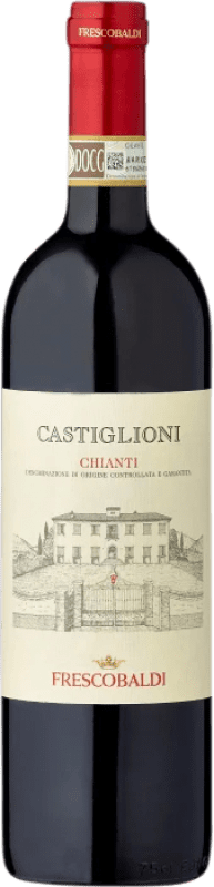 10,95 € 免费送货 | 红葡萄酒 Marchesi de' Frescobaldi Castiglioni D.O.C.G. Chianti 意大利 Merlot — 梅洛, Sangiovese — 桑娇维塞 半瓶装 37 cl