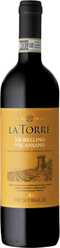 9,95 € 免费送货 | 红酒 Marchesi de' Frescobaldi La Torre D.O.C.G. Morellino di Scansano 托斯卡纳 意大利 Sangiovese 瓶子 75 cl