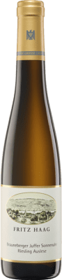 53,95 € 免费送货 | 白酒 Fritz Haag Brauneberger Juffer Sonnenuhr Auslese Goldkapsel Q.b.A. Mosel Mosel 德国 Riesling 半瓶 37 cl