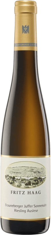 39,95 € Envio grátis | Vinho branco Fritz Haag Brauneberger Juffer Sonnenuhr Auslese Goldkapsel Q.b.A. Mosel Mosel Alemanha Riesling Meia Garrafa 37 cl