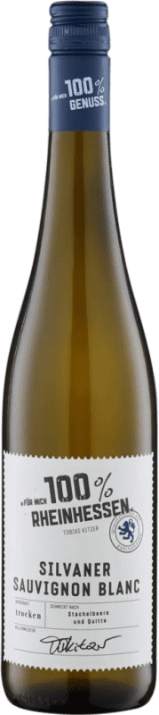 10,95 € Бесплатная доставка | Белое вино Silvaner Sauvignon Blanc Q.b.A. Rheinhessen Rheinhessen Германия Nebbiolo — Неббиоло, Silvaner — Сильванер Бутылка 75 cl
