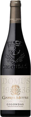 32,95 € Spedizione Gratuita | Vino rosso Gabriel Meffre A.O.C. Gigondas Francia Grenache, Nebbiolo Bottiglia 75 cl