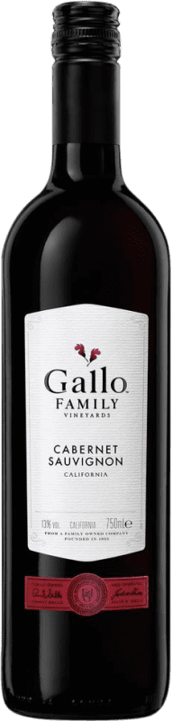 6,95 € Envío gratis | Vino tinto Gallo D.O. Valle de Limarí Valle del Limarí Chile Cabernet Sauvignon Botella 75 cl