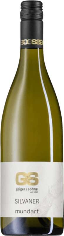 18,95 € Envoi gratuit | Vin blanc Geiger & Söhne Mundart Kabinett Sec Franken Allemagne Sylvaner Bouteille 75 cl