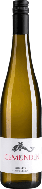 8,95 € Spedizione Gratuita | Vino bianco Gemünden Secco V.D.P. Gutswein Nahe Germania Riesling Bottiglia 75 cl