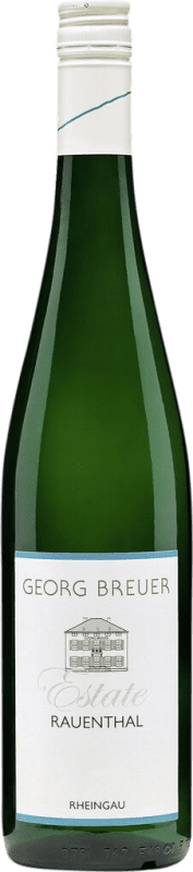 27,95 € Envío gratis | Vino Blanco Georg Breuer Rauenthal Estate Trocken — Seco Q.b.A. Rheingau Rheingau Alemania Riesling Botella 75 cl
