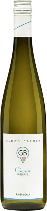 17,95 € Envío gratis | Vino Blanco Georg Breuer Charm Halbtrocken — Semiseco Q.b.A. Rheingau Rheingau Alemania Riesling Botella 75 cl