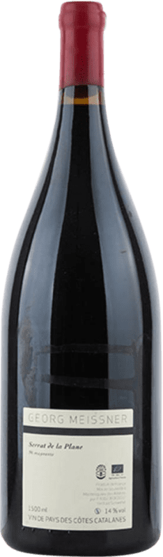 85,95 € Kostenloser Versand | Rotwein Georg Meissner Serrat de la Plane I.G.P. Vin de Pays Côtes Catalanes Roussillon Frankreich Grenache Magnum-Flasche 1,5 L