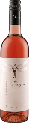 13,95 € Бесплатная доставка | Розовое вино Georg und Katharina Preisinger Mit Leichtigkeit Rosé I.G. Burgenland Burgenland Австрия Pinot Black, Blaufränkisch, Zweigelt бутылка 75 cl