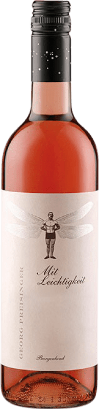 9,95 € 免费送货 | 桃红葡萄酒 Georg und Katharina Preisinger Mit Leichtigkeit Rosé — 桃红葡萄酒 I.G. Burgenland Burgenland 奥地利 Pinot Noir — 黑皮诺, Blaufränkisch — 布劳夫兰基什, Zweigelt — 茨威格尔特 瓶装 75 cl