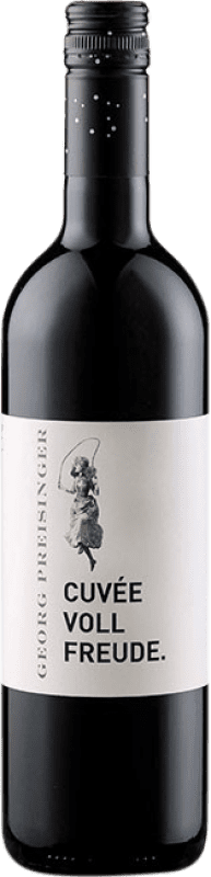 10,95 € Kostenloser Versand | Rotwein Georg und Katharina Preisinger Cuvée voll Freude I.G. Burgenland Burgenland Österreich Spätburgunder, Nebbiolo, Blaufränkisch, Saint Laurent Flasche 75 cl