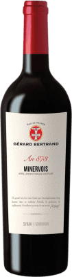 12,95 € Kostenloser Versand | Rotwein Gérard Bertrand Heritage 873 A.O.C. Minervois Frankreich Syrah, Carignan Flasche 75 cl