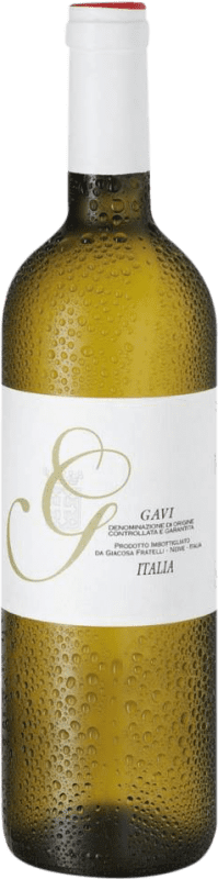 11,95 € Spedizione Gratuita | Vino bianco Giacosa Fratelli D.O.C.G. Cortese di Gavi Piemonte Italia Cortese Bottiglia 75 cl