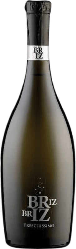 12,95 € Envoi gratuit | Vin Mousseux Blanc Gino Brisotto Briz Freschissimo Brut Frioul-Vénétie Julienne Italie Glera 75 cl