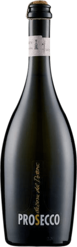 13,95 € Бесплатная доставка | Белое игристое Gino Brisotto Frizzante Corda брют D.O.C. Prosecco Фриули-Венеция-Джулия Италия Glera бутылка 75 cl