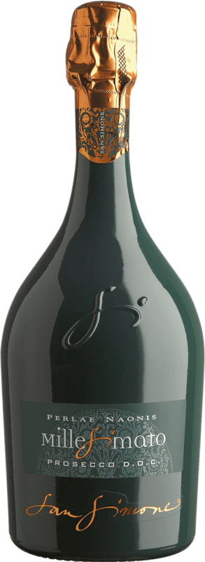 22,95 € Envoi gratuit | Vin Mousseux Blanc Gino Brisotto Brut Green — Édition Verte, Millesimato D.O.C. Prosecco Frioul-Vénétie Julienne Italie Glera Bouteille 75 cl