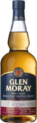 45,95 € 免费送货 | 威士忌单一麦芽威士忌 Glen Moray Sherry Cask Finish 英国 瓶子 70 cl