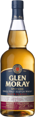 31,95 € Envío gratis | Whisky Single Malt Glen Moray Sherry Cask Finish Reino Unido Botella 70 cl