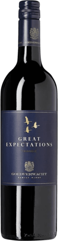 9,95 € Envío gratis | Vino tinto Goedverwacht Great Expectations Triangle I.G. Robertson Robertson Valley Sudáfrica Merlot, Cabernet Sauvignon, Cabernet Franc Botella 75 cl