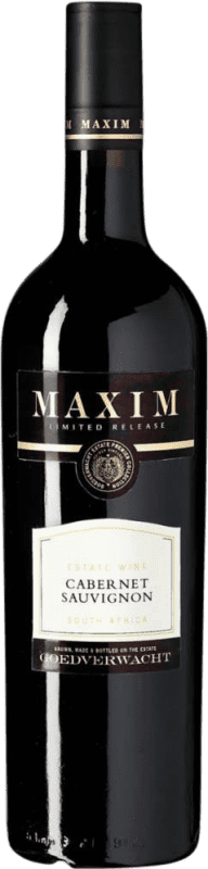 18,95 € Envío gratis | Vino tinto Goedverwacht Maxim I.G. Robertson Robertson Valley Sudáfrica Cabernet Sauvignon Botella 75 cl