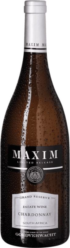 22,95 € Spedizione Gratuita | Vino bianco Goedverwacht Maxim I.G. Robertson Robertson Valley Sud Africa Chardonnay Bottiglia 75 cl