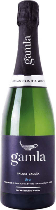 36,95 € Envio grátis | Espumante branco Golan Heights Gamla White Brut Galilea Israel Garrafa 75 cl