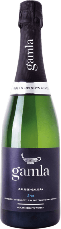 36,95 € Spedizione Gratuita | Spumante bianco Golan Heights Gamla White Brut Galilea Israele Bottiglia 75 cl