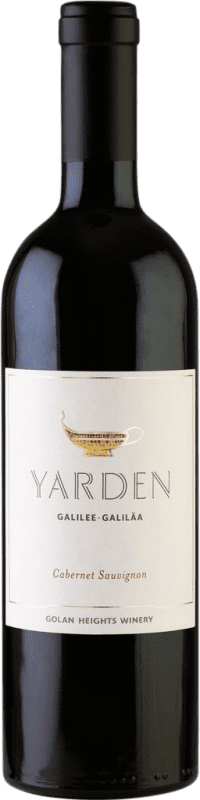 39,95 € Envío gratis | Vino tinto Golan Heights Yarden Galilea Israel Cabernet Sauvignon Botella 75 cl