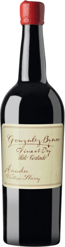 559,95 € Free Shipping | Fortified wine González Byass 1975 Amontillado Andalusia Spain Palomino Fino Bottle 75 cl