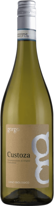 13,95 € Бесплатная доставка | Белое вино Gorgo D.O.C. Bianco di Custoza Venecia Италия Trebbiano — Треббиано, Garganega — Гарганега, Cortese — Кортезе, Tocai Friulano Бутылка 75 cl